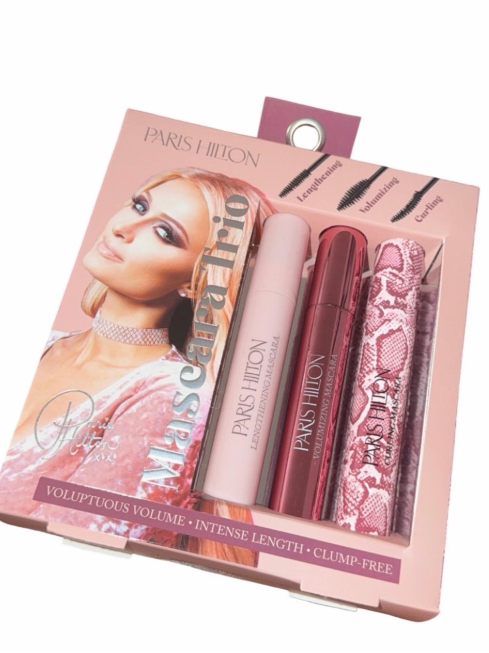 Paris Hilton Mascara Trio – Volumizing, Lengthening, Curling